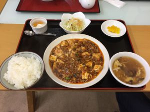 マーボー豆腐定食 850円